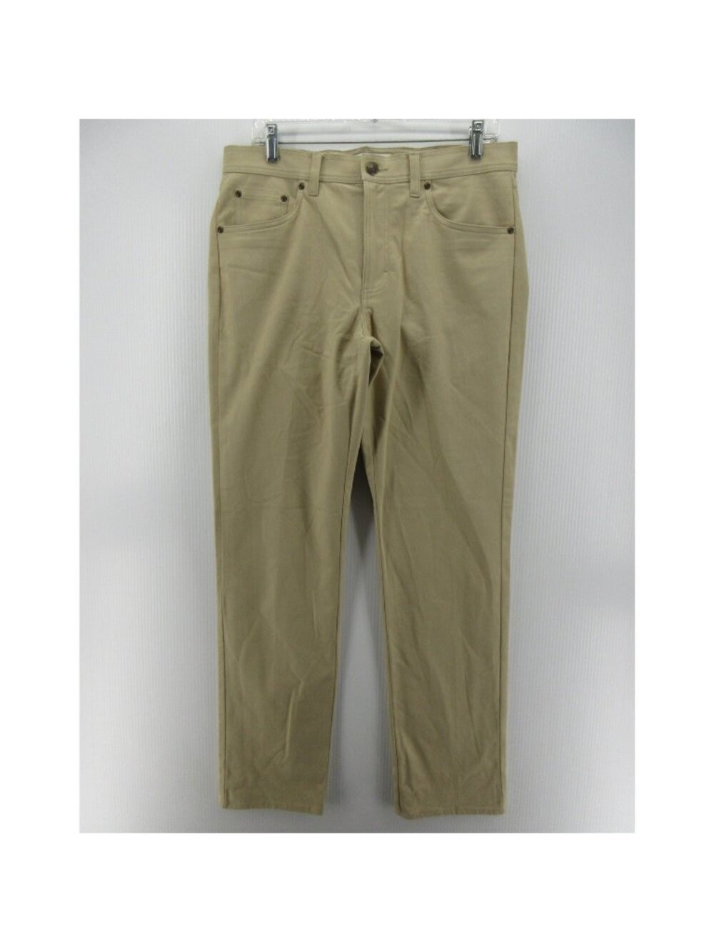 Onward Reserve Pants 33X32 Khaki Chino Trousers Stretch Travel Casual